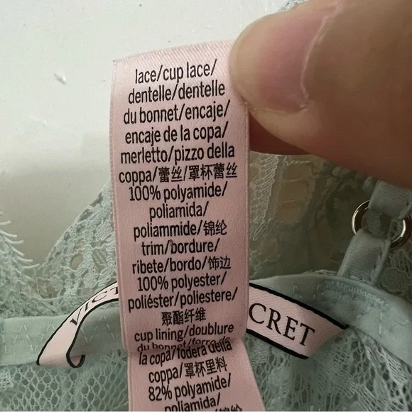 Victoria’s Secret XS Green Babydoll Y2K Coquette Mini Fairy Lace Mini Dress - Picture 11 of 13